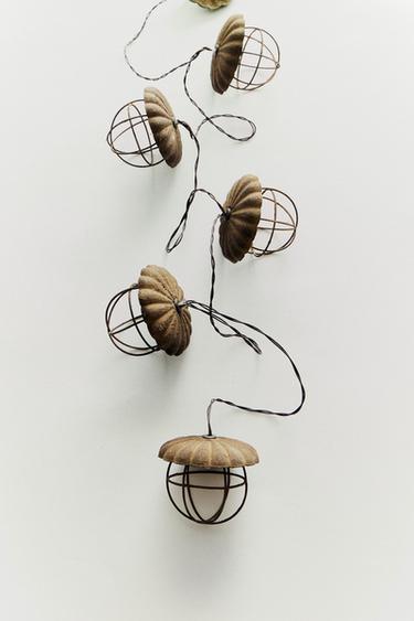DECORATIVE IRON GARLAND - Metal brown by Zara - Image 5