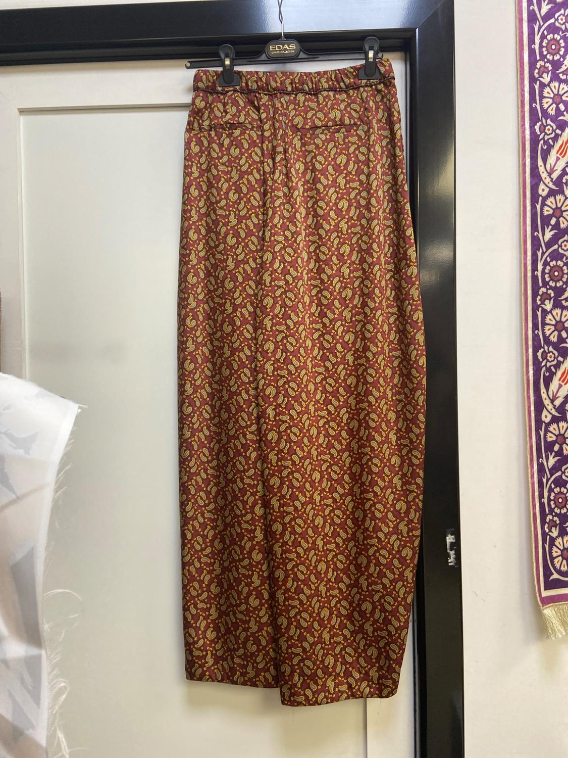 ZW COLLECTION PAISLEY PYJAMA TROUSERS - Image 3