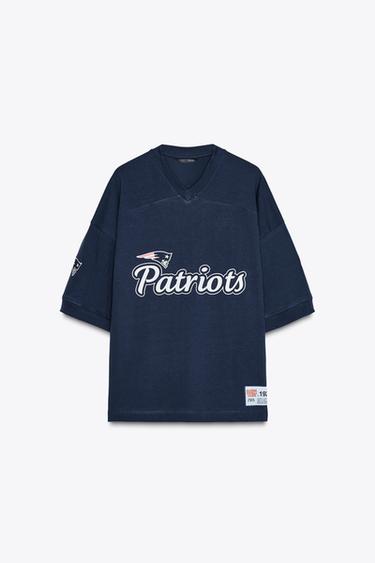 Zara NFL PATRIOTS T-SHIRT - Navy blue