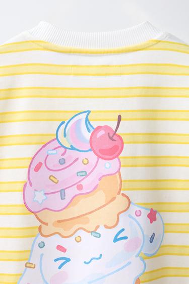 CINNAMOROLL © SANRIO STRIPED T-SHIRT - Yellow by Zara - Image 3