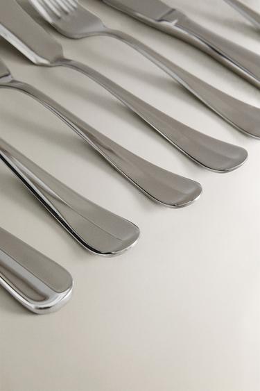 SILVER STEEL BRUNCH FORK - Steel by Zara - Image 3