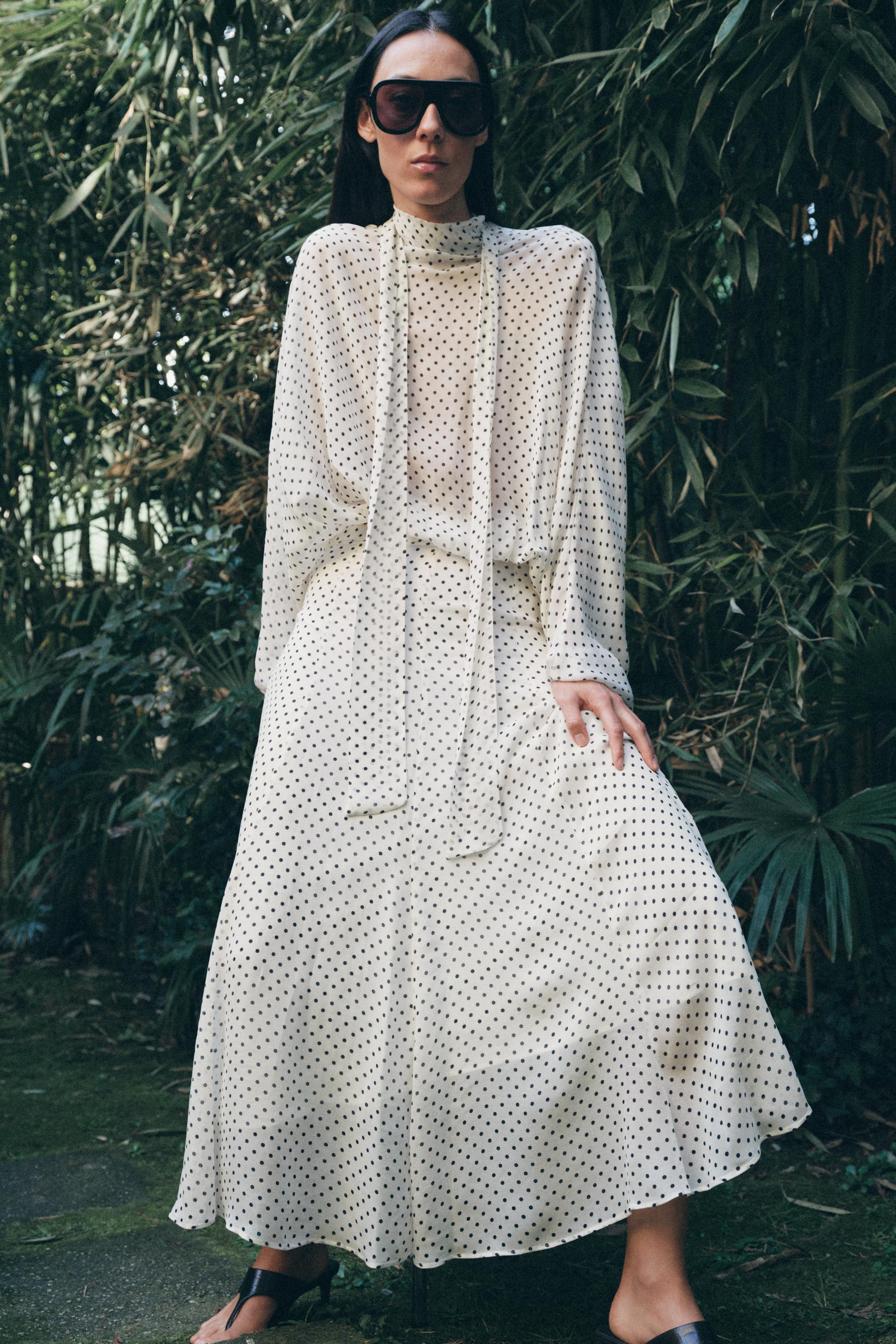 ZW COLLECTION POLKA DOT BLOUSE