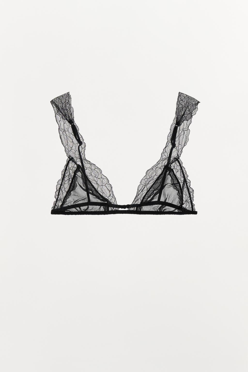 Thumbnail image for VISCOSE LACE TRIANGLE BRALETTE
