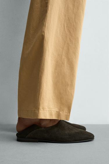 Mocasines de cuero