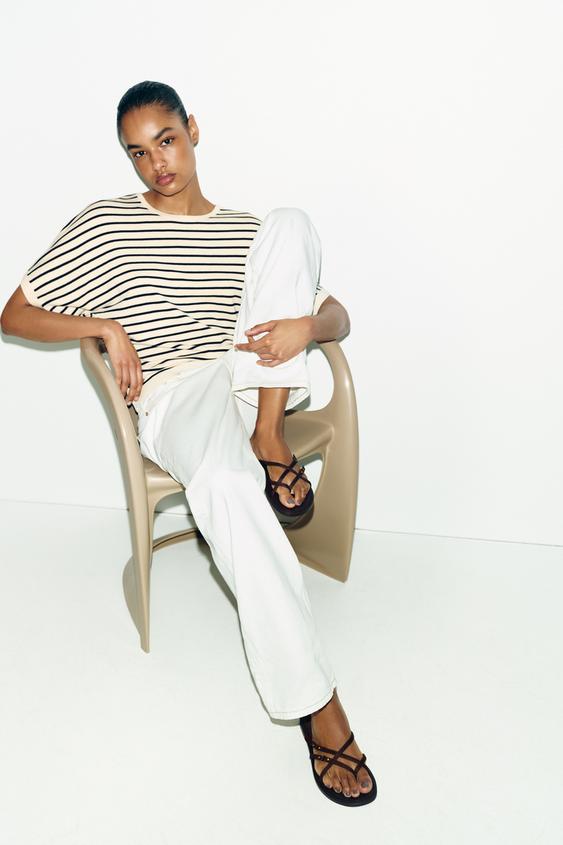 FLAT STRAPPY SANDALS from Zara - $59.90