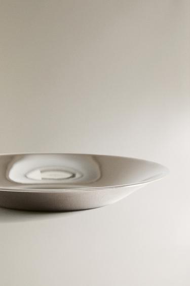 SHINY METAL BATHROOM SOAP DISH - Silver by Zara - Image 3