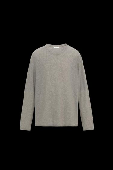 LIMITED EDITION STRIPED T-SHIRT - brown/white by Zara