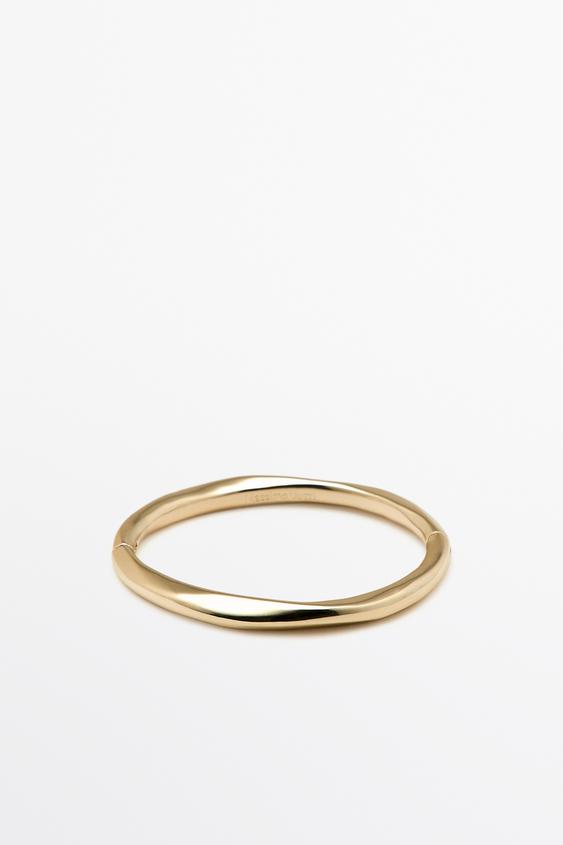 Bracelet fin contour irrégulier - Doré de Zara - Image 0