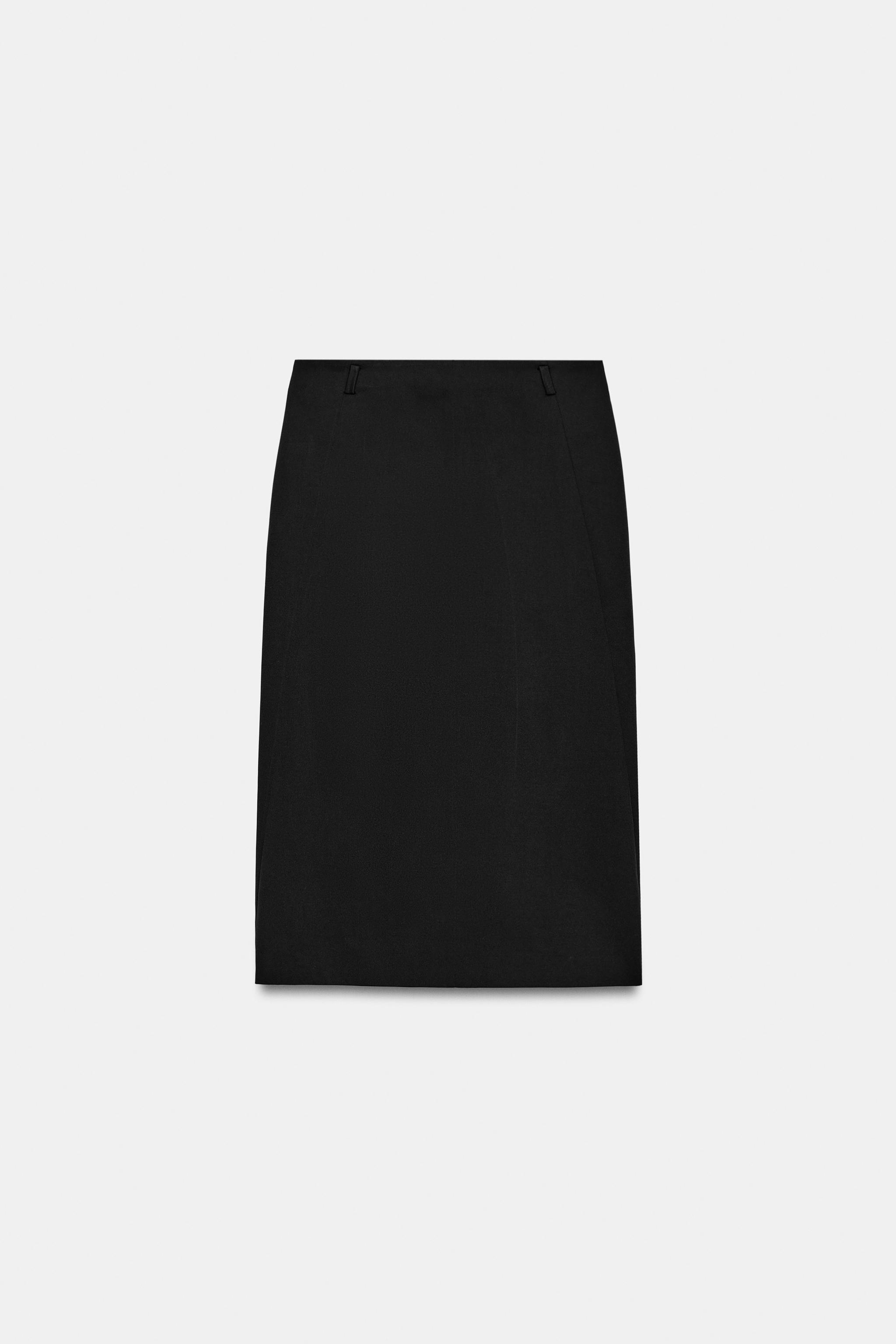 ZW COLLECTION MIDI SKIRT WITH SLIT