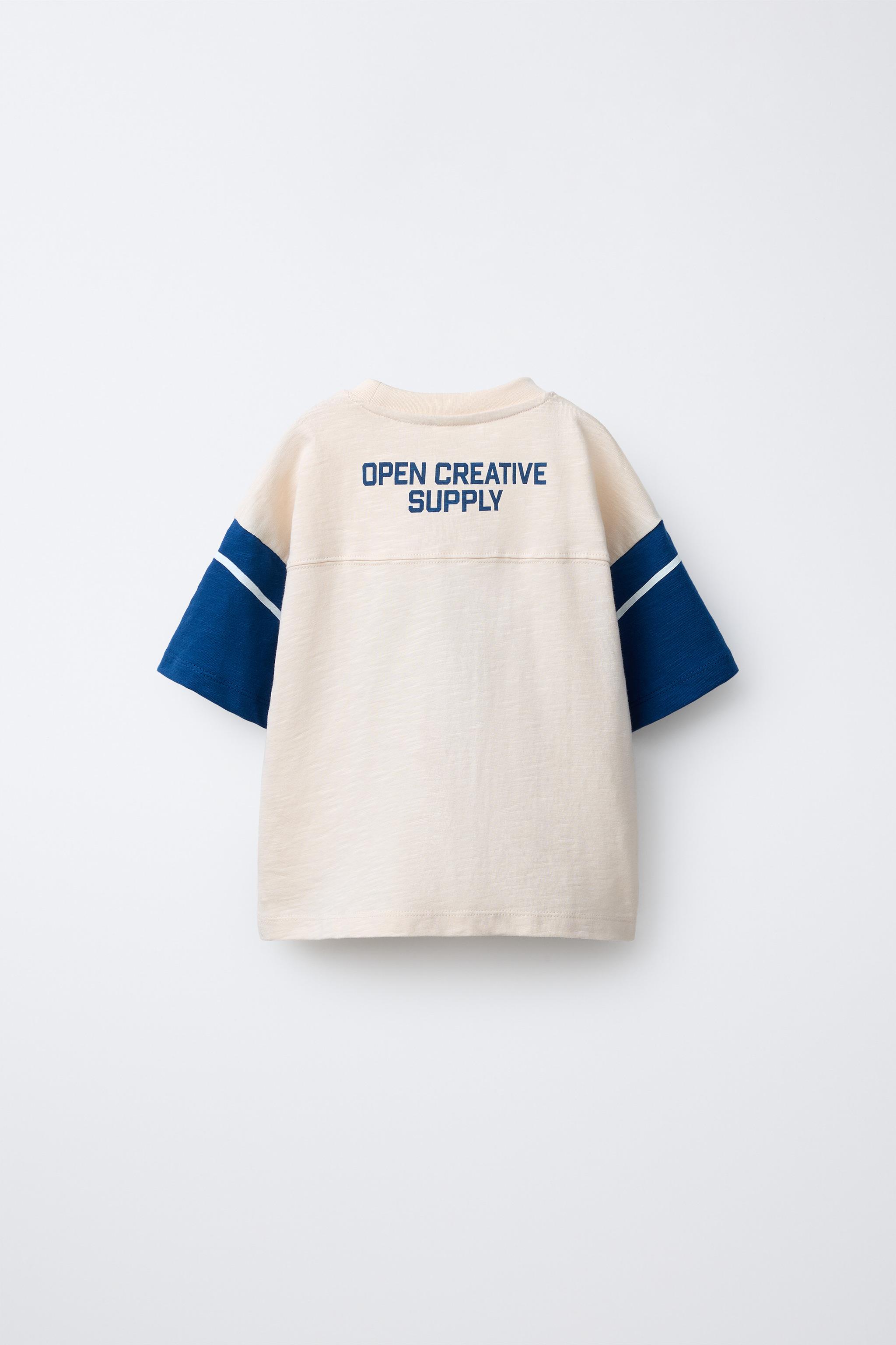 NUMBER PRINTED T-SHIRT