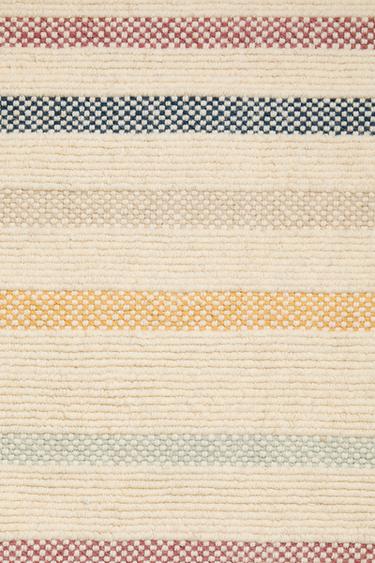 TAPIS ENFANT LAINE MULTICOLORE - Beige clair de Zara - Image 3