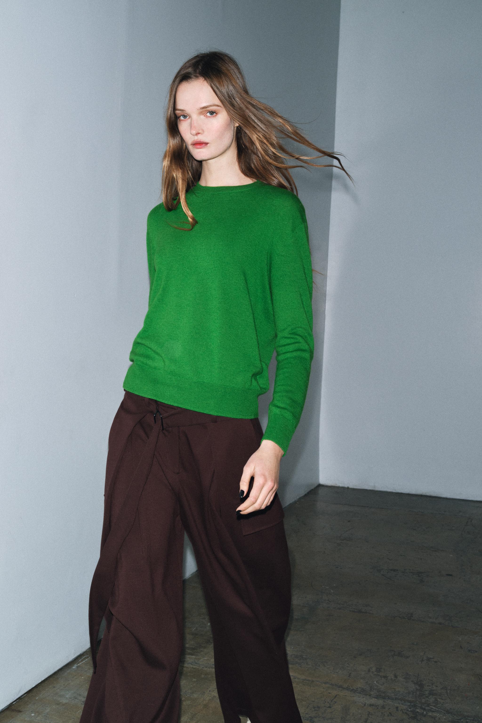 Sweat Vert Femme TOG24 Taille 16 - Polaire Coton, Demi-fermeture éclair