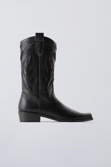 Z3D ÇIZME COWBOY NJËNGJYRËSHE - I zi nga Zara