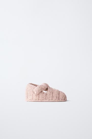CHAUSSONS SANDALES - Rose de Zara