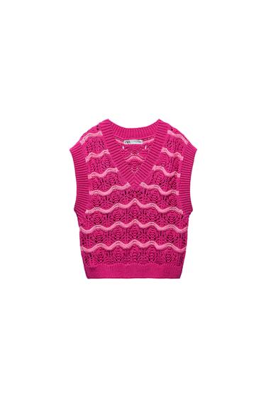 TEXTURED KNIT TOP