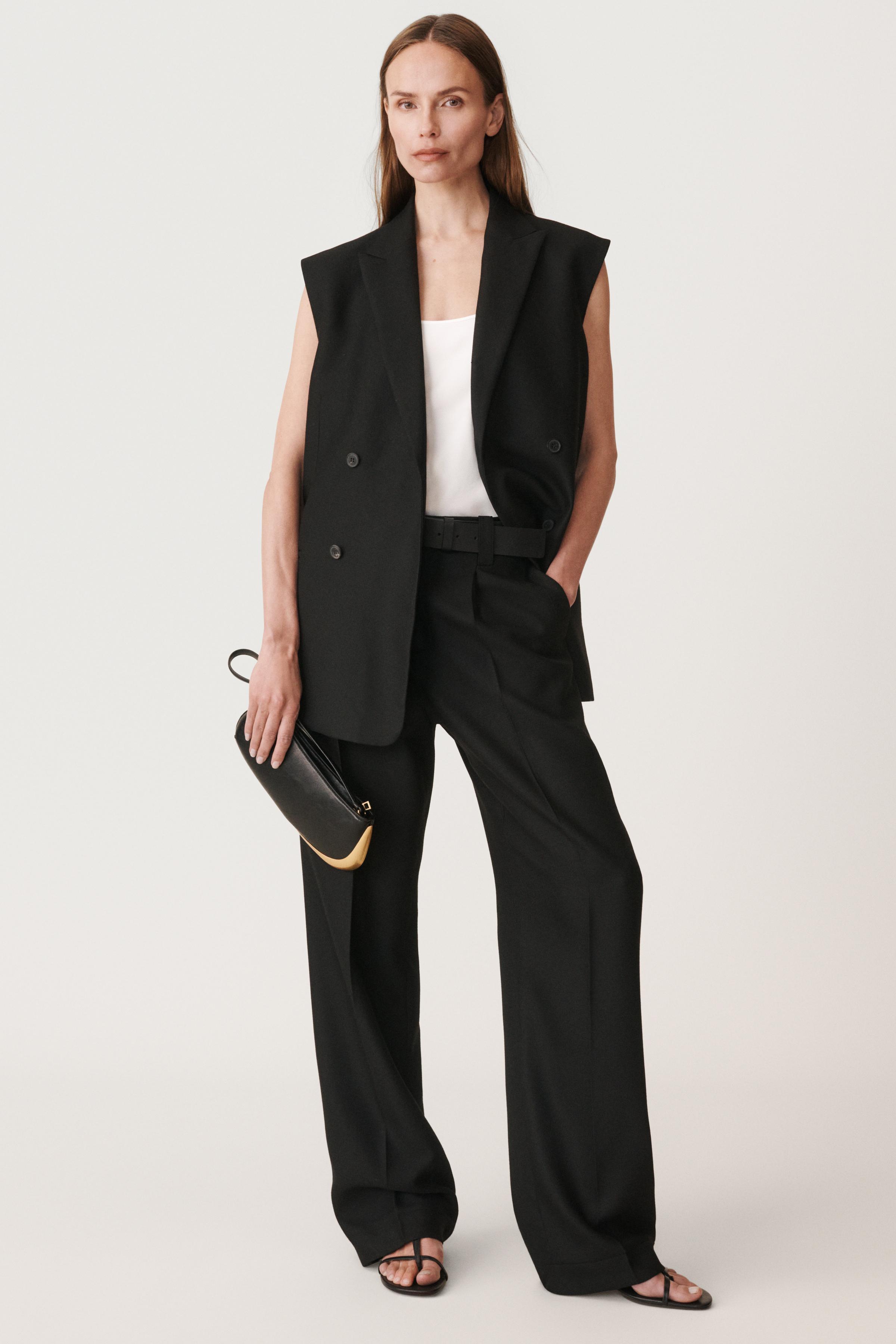 レザー風オーバーサイズジャケット - ブラック | ZARA Japan / 日本
