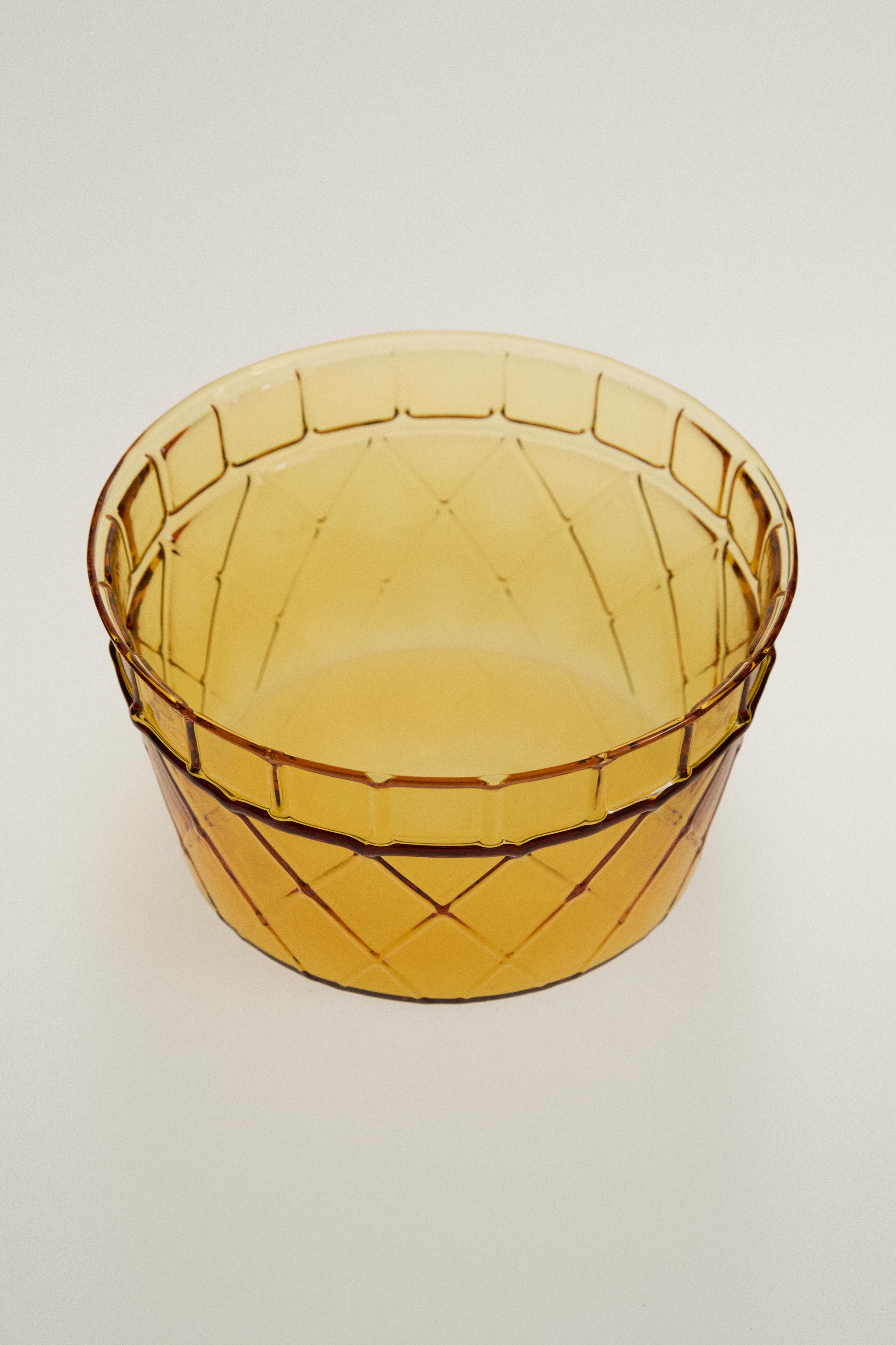 BOROSILICATE ICE CREAM BOWL — Orange