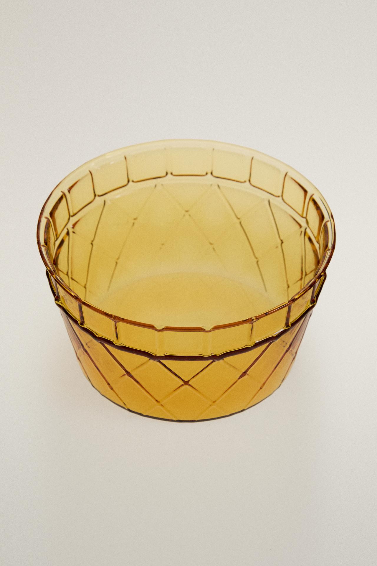 BOROSILICATE ICE CREAM BOWL — Orange