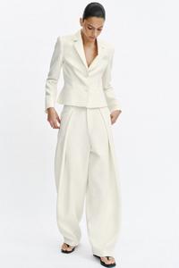 Women White Pants | ZARA United States Women White Pants | ZARA United States