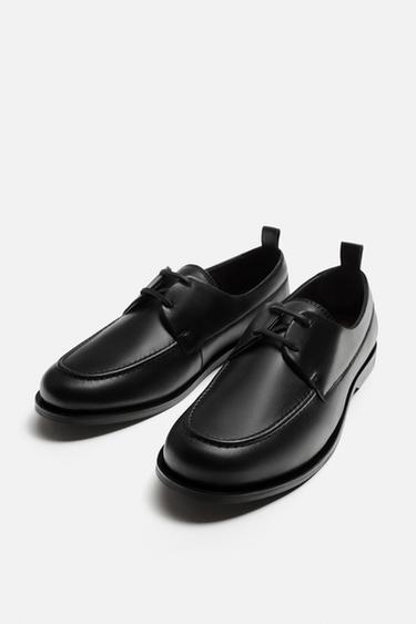 ZAPATO PIEL LIMITED EDITION - Negro de Zara - Imagen 0