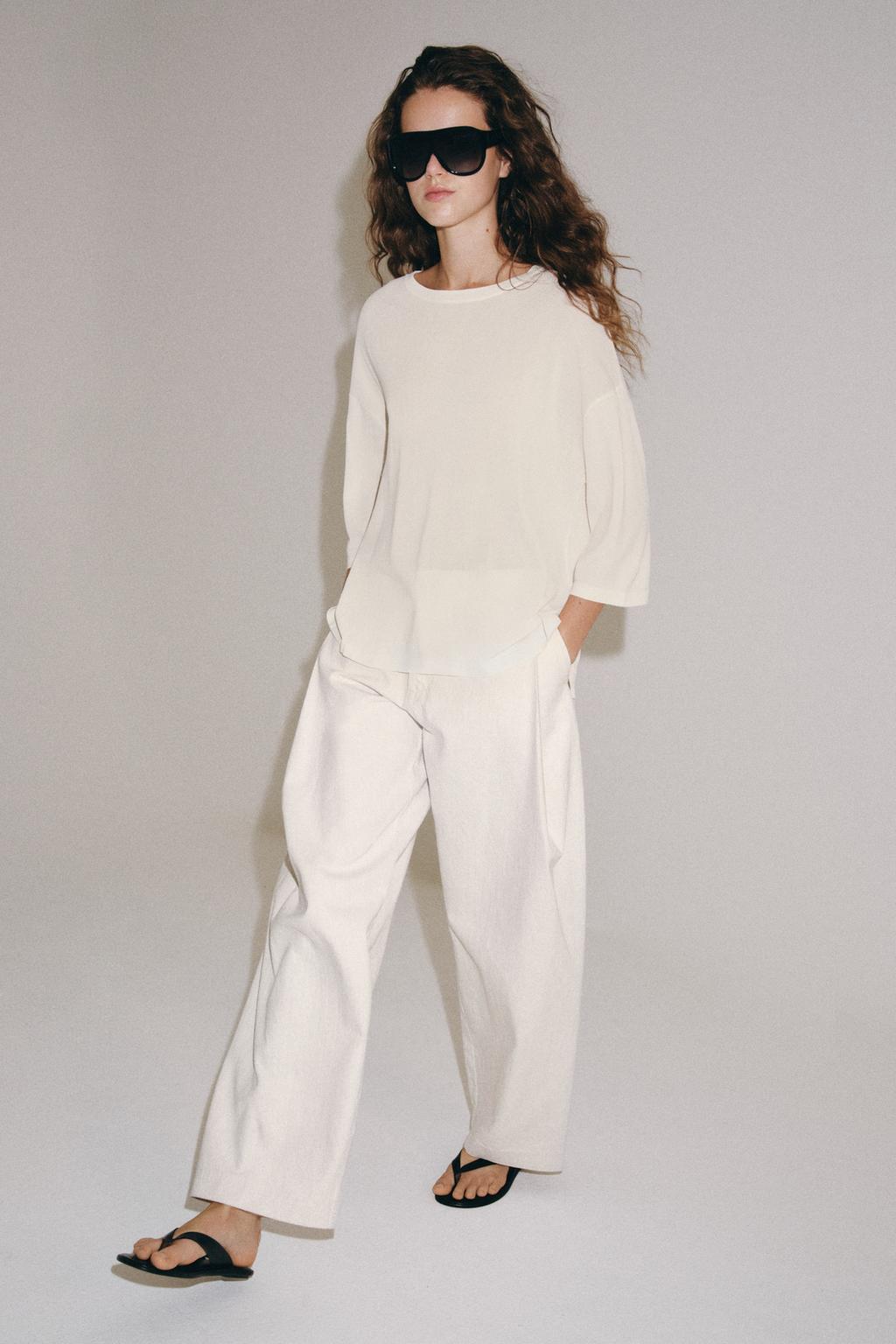 3/4 SLEEVE KNIT TOP