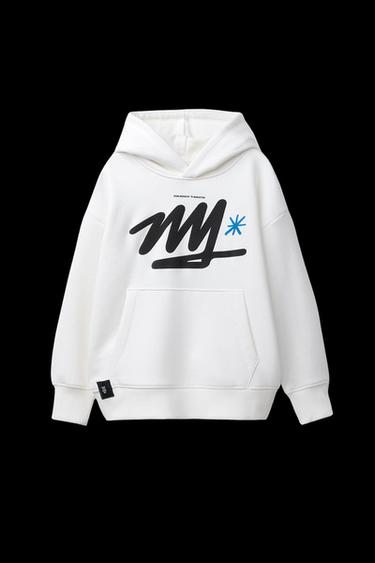 SUDADERA CAPUCHA RELIEVE - Piedra de Zara - Imagen 0