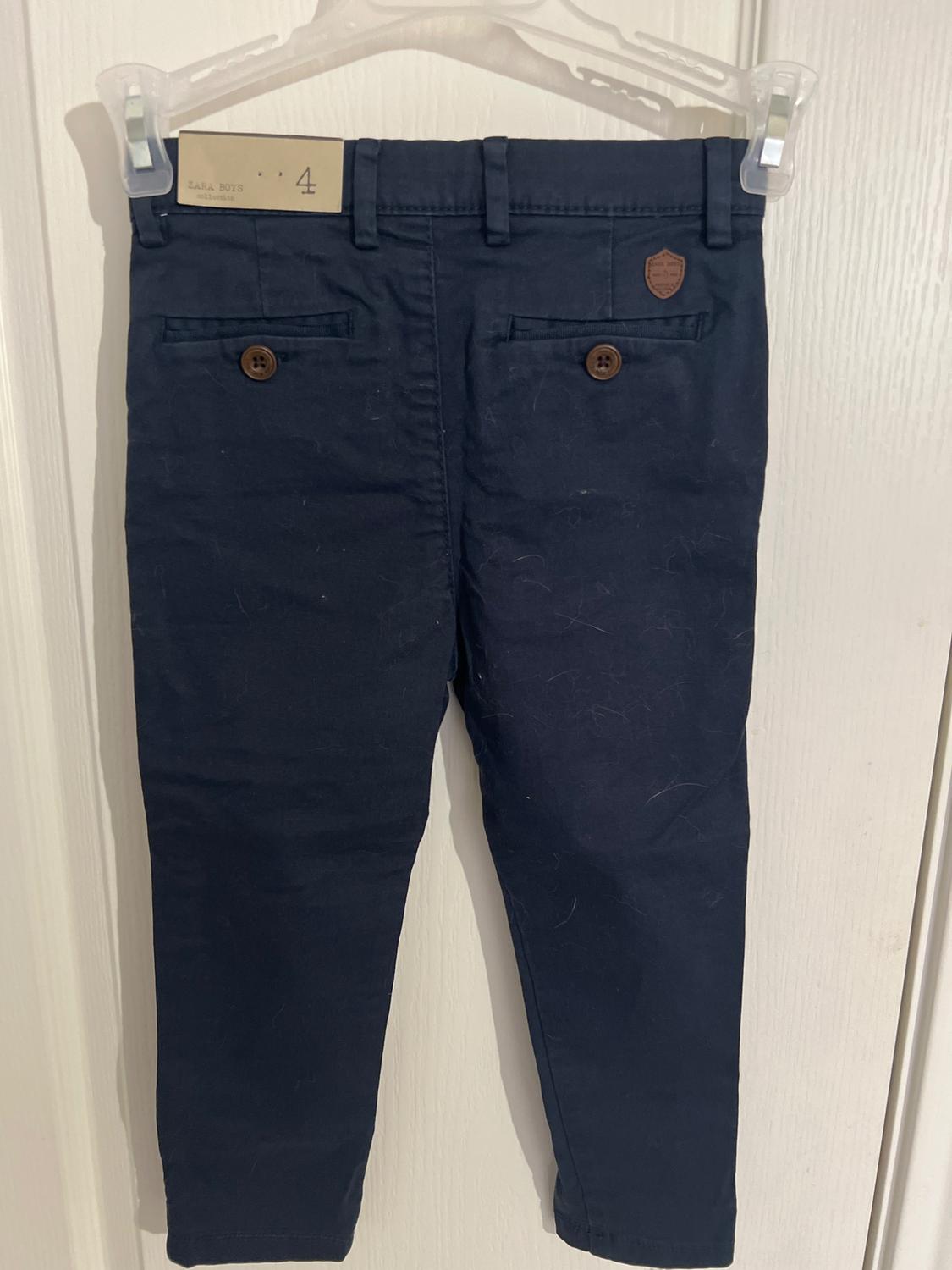 BASIC SLIM FIT CHINO PANTS - Image 2