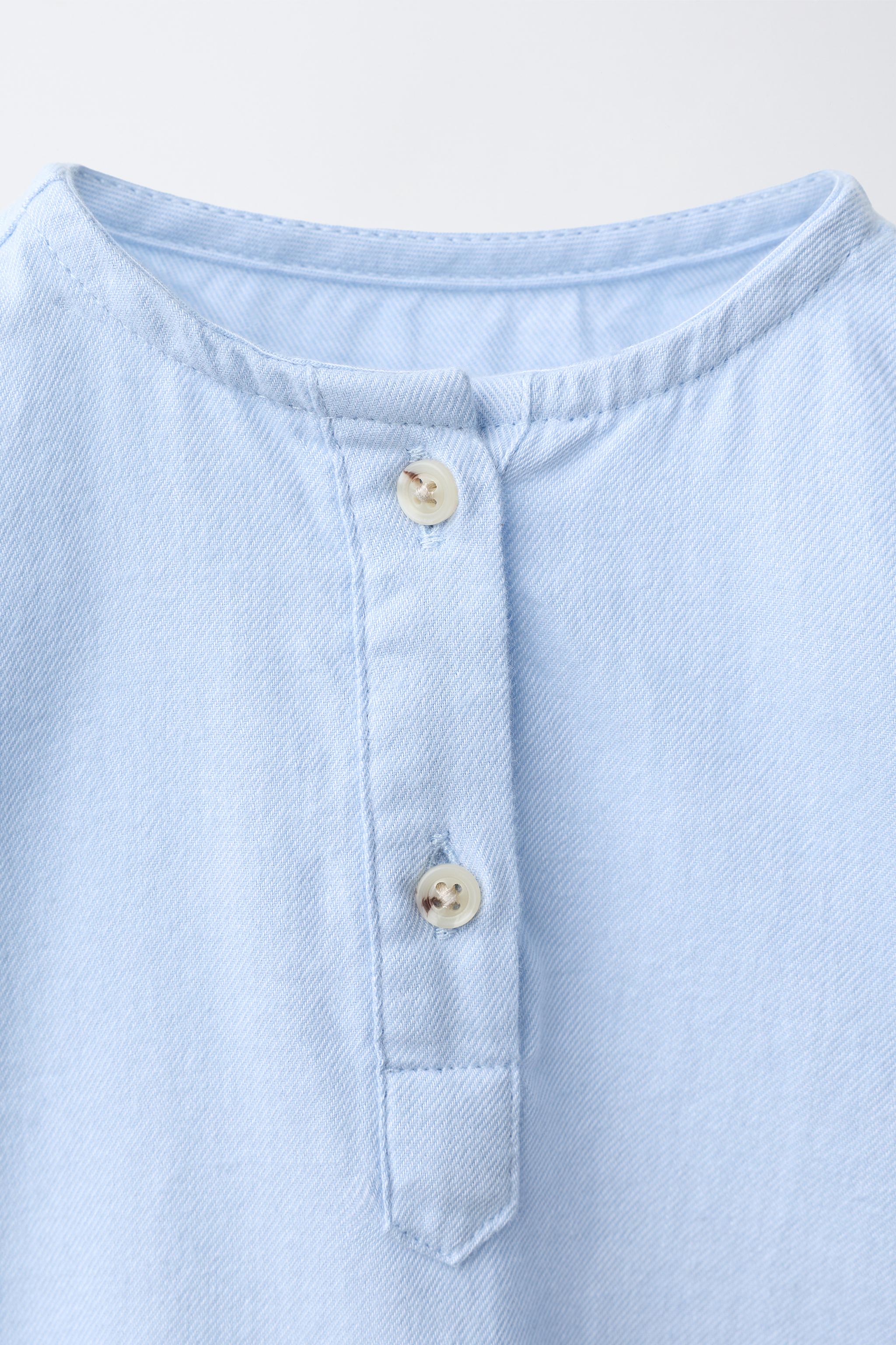 HENLEY NECK BODYSUIT