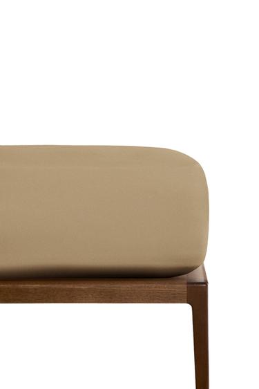 SATEEN FITTED SHEET | 30 CM HIGH (300 THREAD COUNT) - Sand by Zara