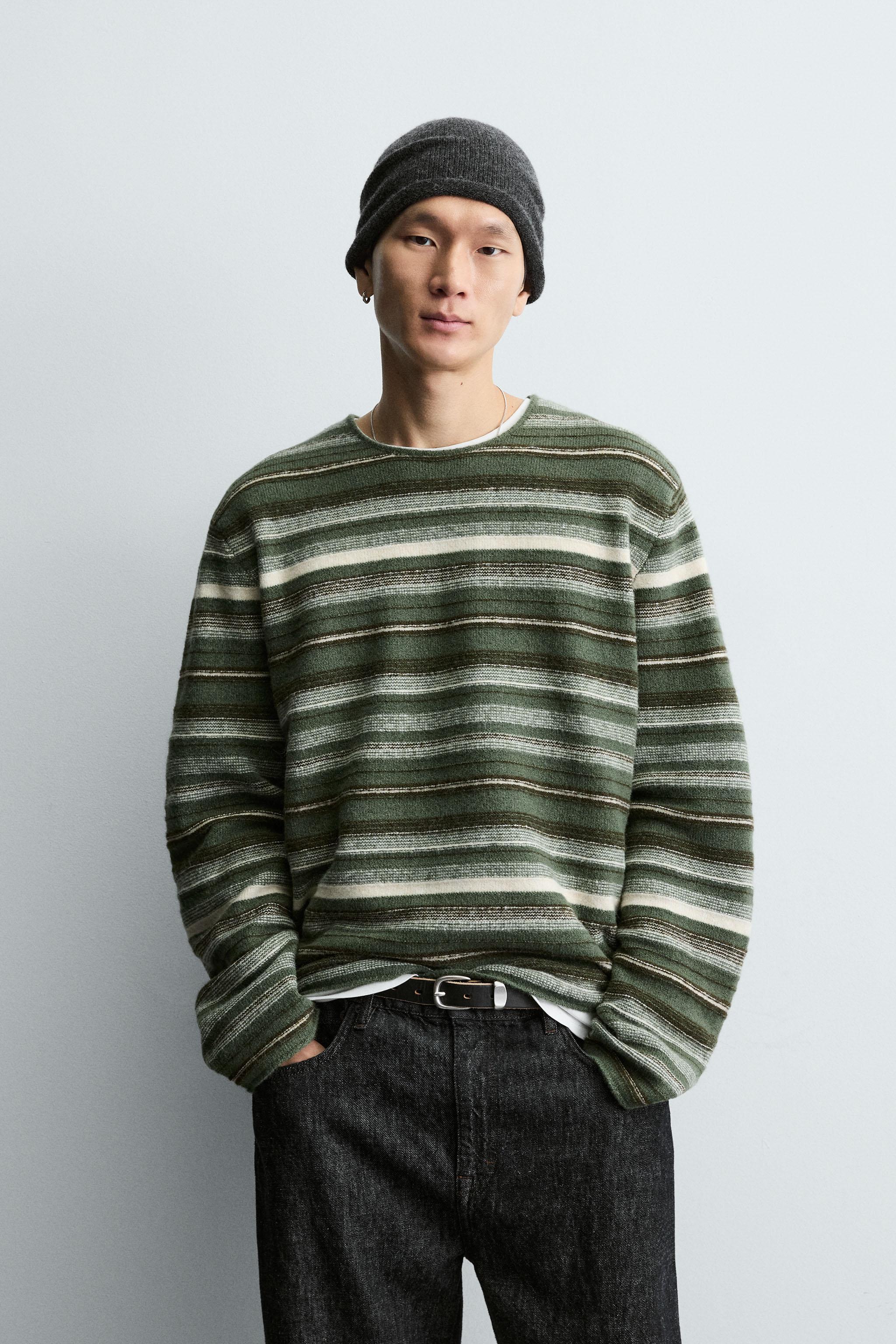 STRIPED JACQUARD JUMPER