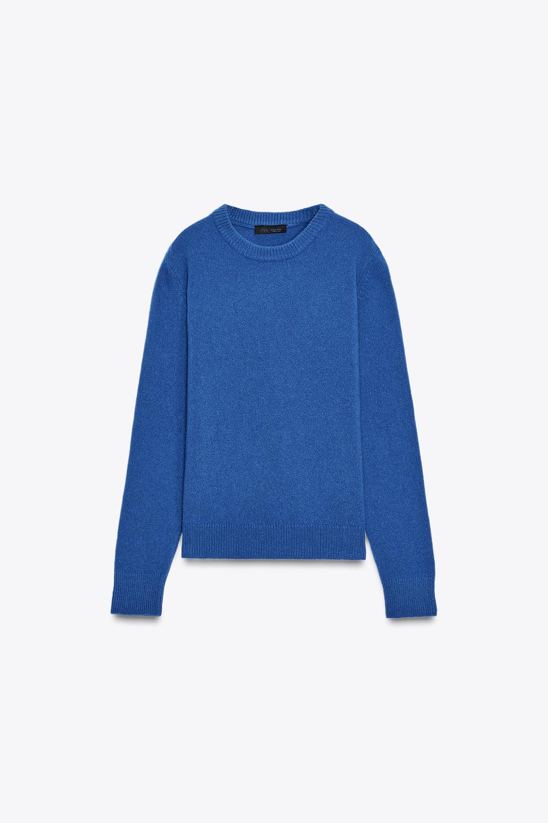 BASIC CASHMERE AND WOOL SWEATER