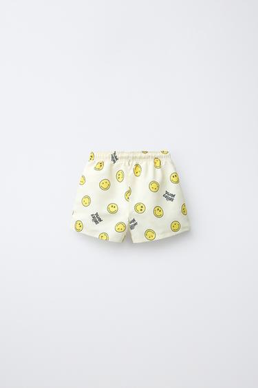 2-6 ANS/ SHORT DE BAIN SMILEYWORLD ® - Jaune clair de Zara - Image 1