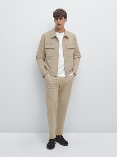 Zara Total look technical jacket - Black gold - Image 0
