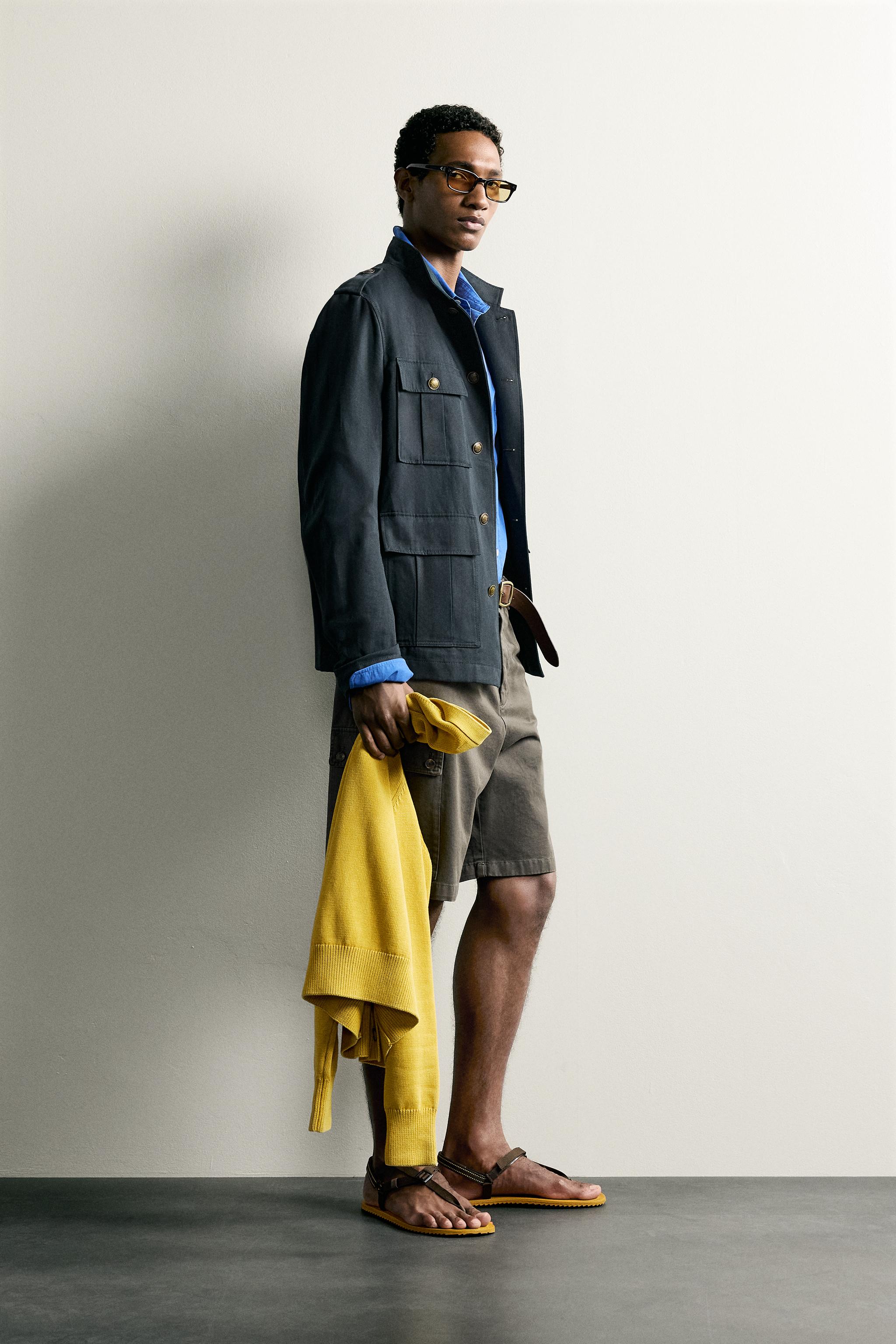 RELAXED FIT POCKET JACKET