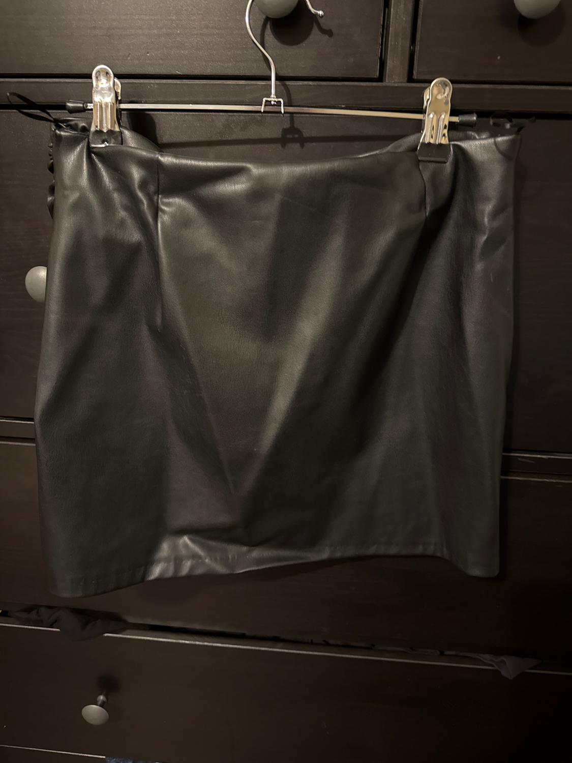 FAUX LEATHER MINI SKIRT - Image 5