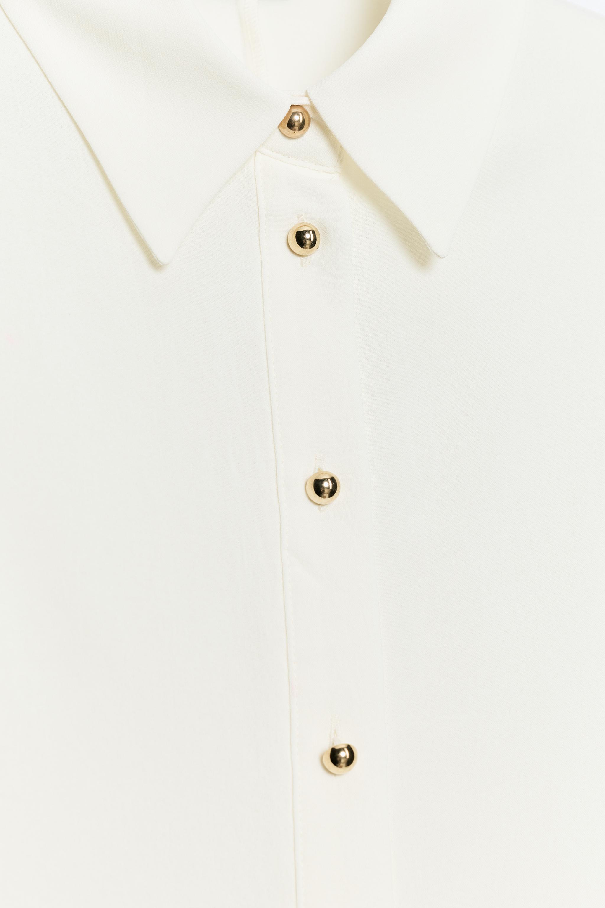 Женские рубашки Zara CAPE SLEEVE SHIRT — фото 7