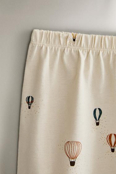 ENSEMBLE PYJAMA ENFANT JERSEY BALLONS - Crème de Zara - Image 4