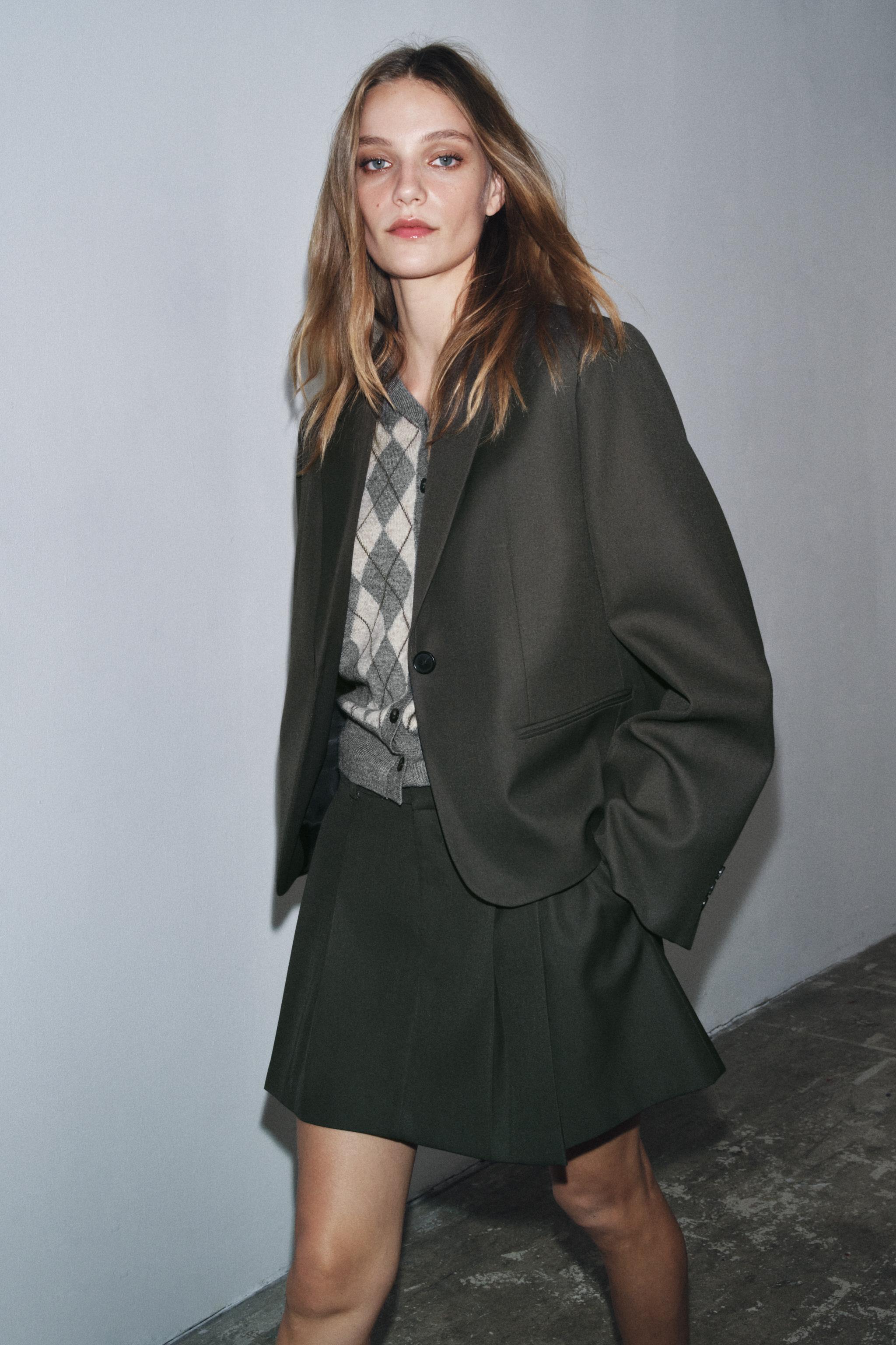 PLEATED SHORT SKIRT ZW COLLECTION