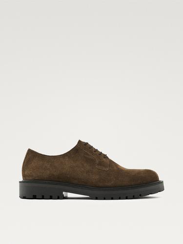 Zara Leather track sole shoes - 1-732