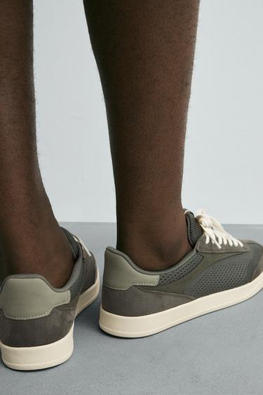 KNITTED FABRIC TRAINERS - Sea green by Zara - Image 2