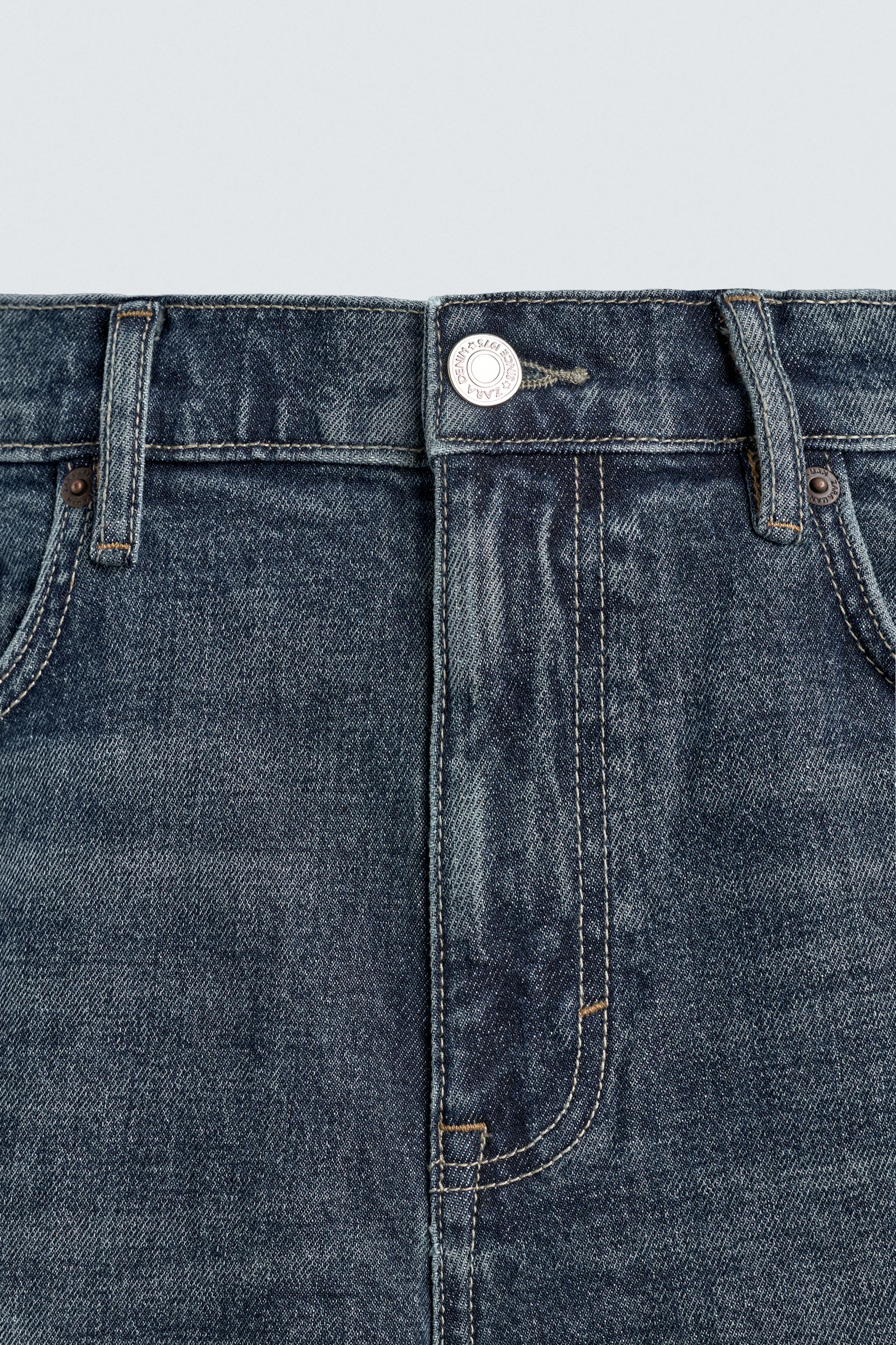 BERMUDA EN JEAN COUPE REGULAR