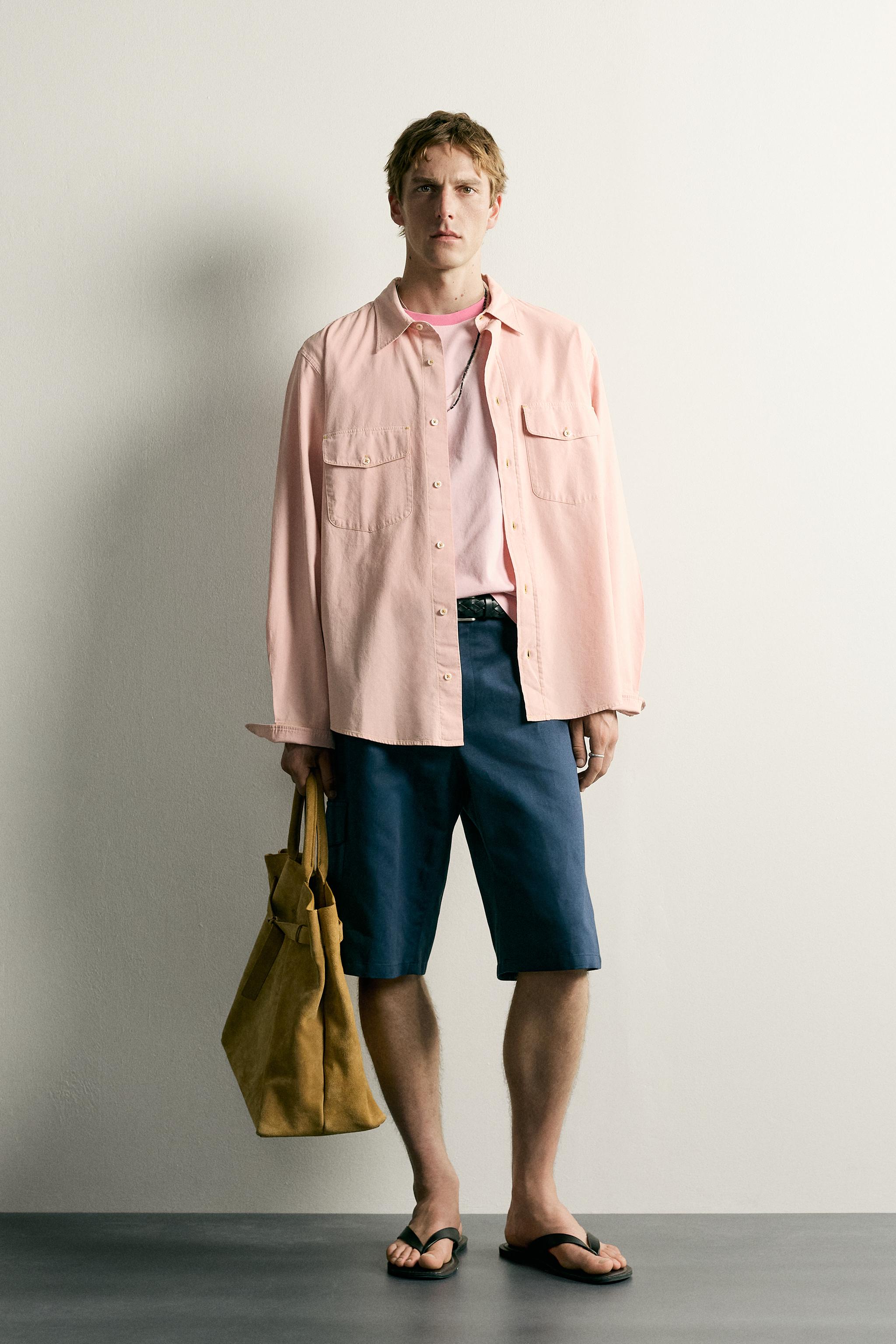 RELAXED FIT POCKET SHIRT