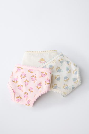 2-6 YEARS/ THREE-PACK OF BOHO BRIEFS - Multicoloured by Zara - Image 5