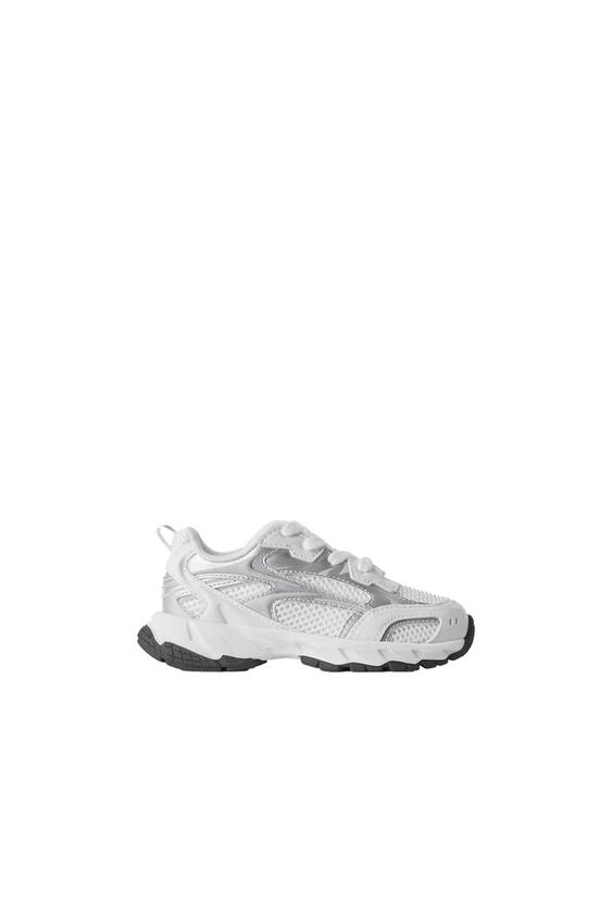 Zara MESH SNEAKERS - White - Image 0