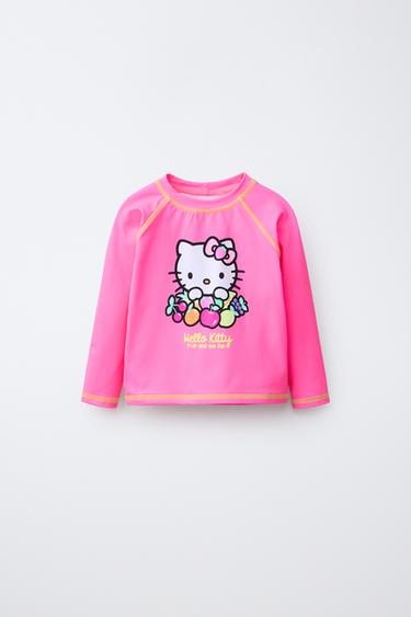 T-SHIRT DE BAIN HELLO KITTY © SANRIO - Fuchsia de Zara