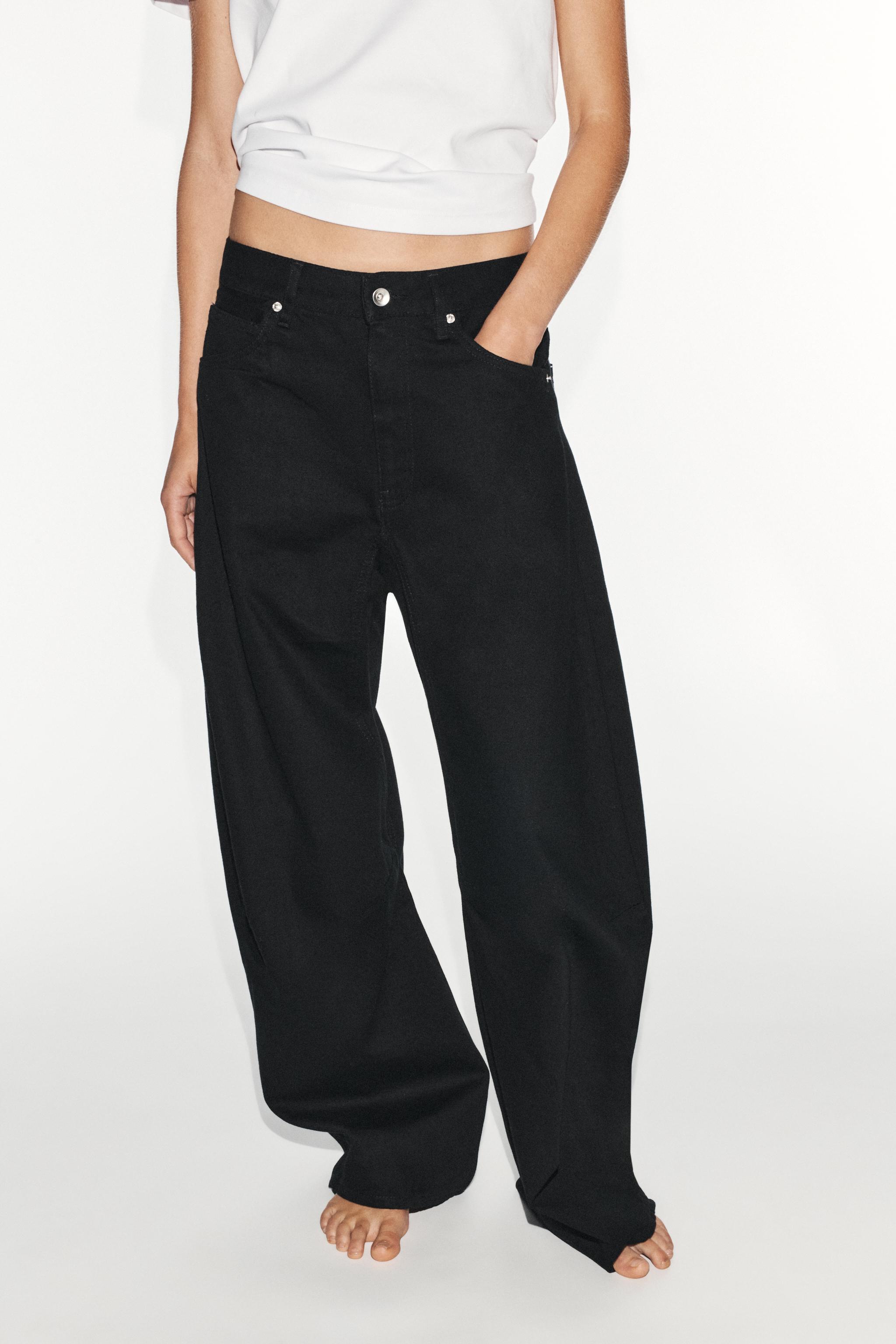 TRF MID-RISE BALLOON JEANS