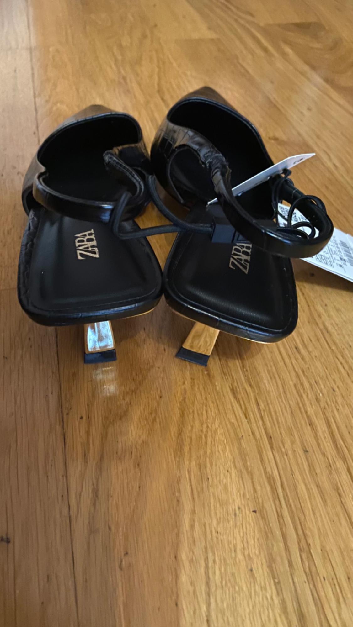SLINGBACK SHOES WITH METAL HEEL - Image 8