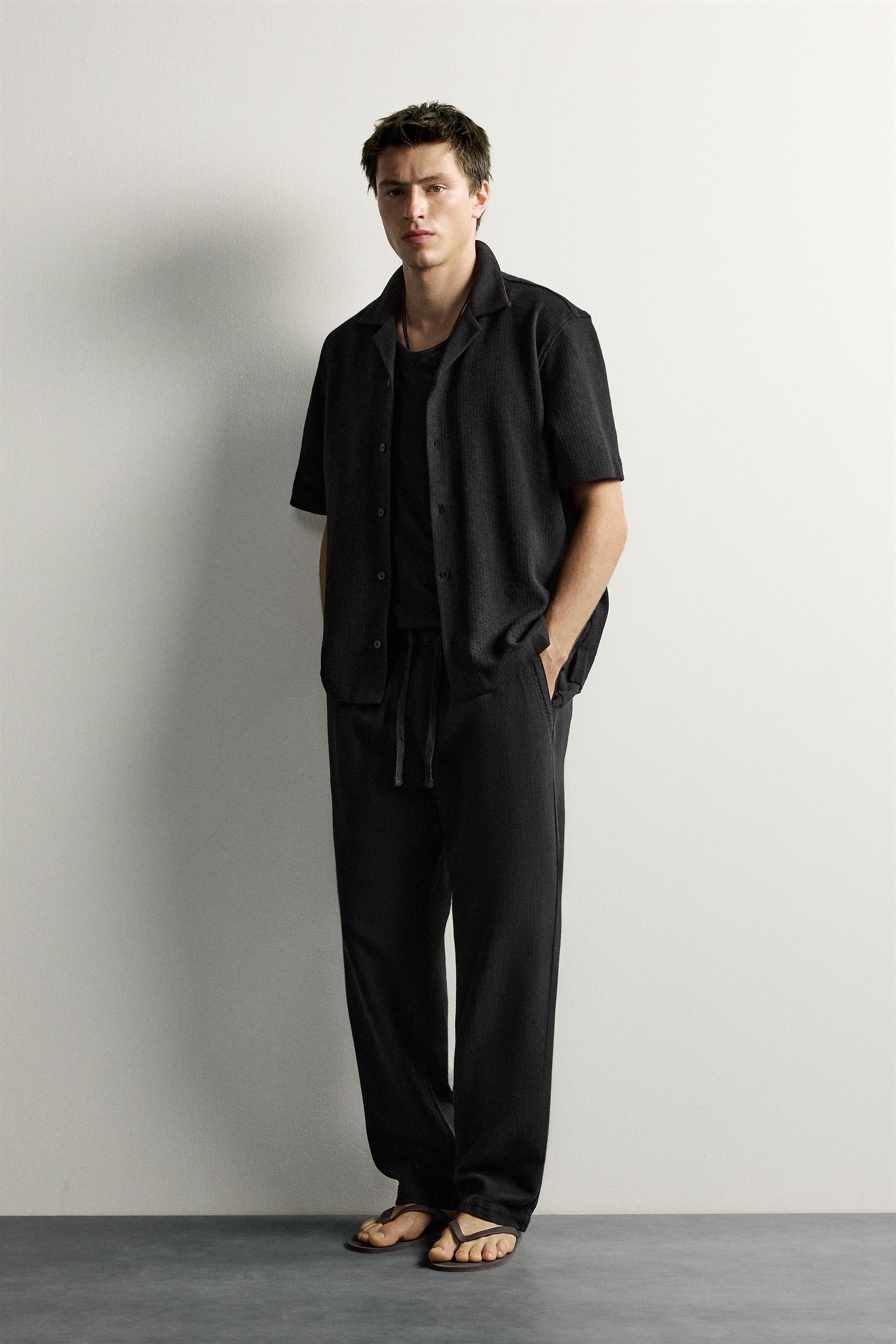 TEXTURED WEAVE SHIRT