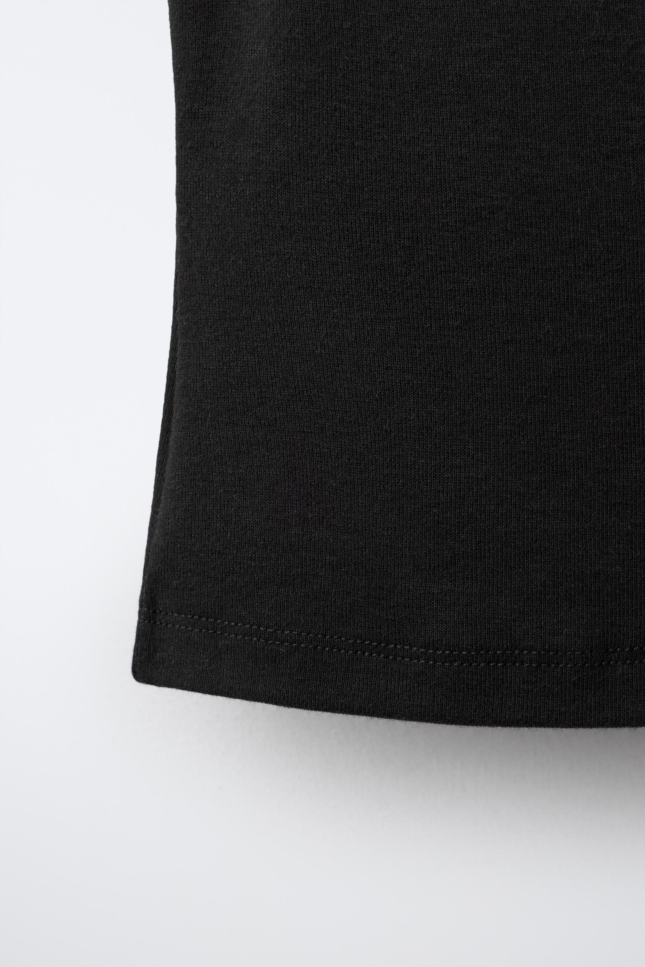COTTON AND MODAL SLEEVELESS T-SHIRT