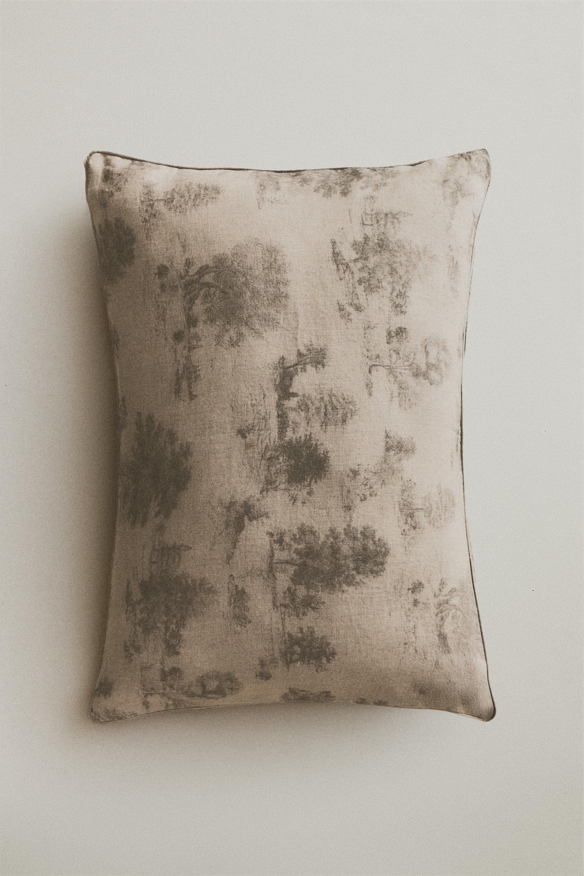 HOUSSE DE COUSSIN TOILE DE JOUY